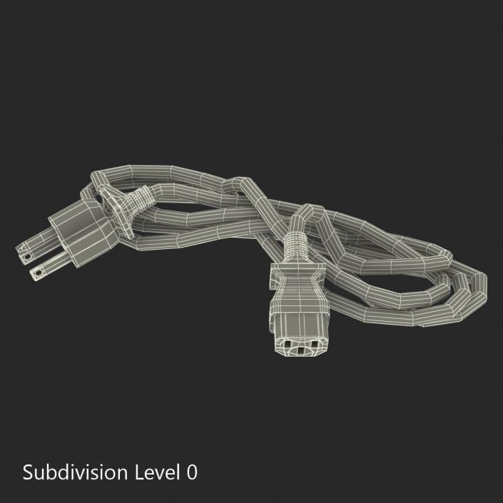 3D model Power Cord